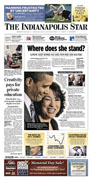 Indianapolis Star A1 on May 27, 2009