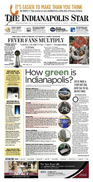 Indianapolis Star A1 on October 7, 2009